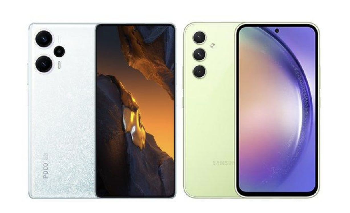 ‌مقایسه پوکو f5 با a54: بررسی دو گوشی میان رده شیائومی