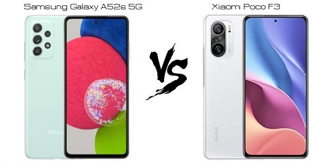مقایسه گوشی A52s با Poco F3؛ بهترین گوشی های میان رده 2021