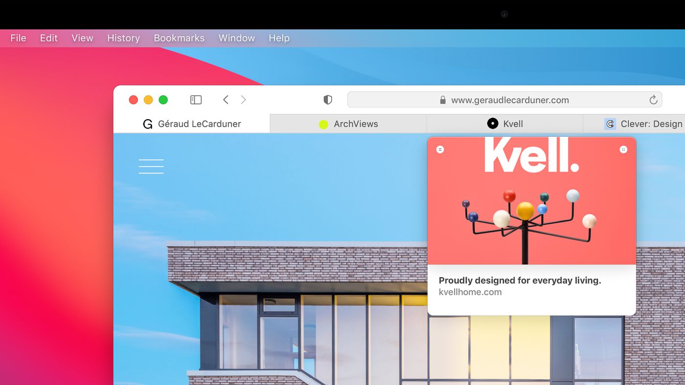 به‌روزرسانی مرورگر سافاری برای مک اواس کاتالینا و موهاوی توسط کمپانی اپل