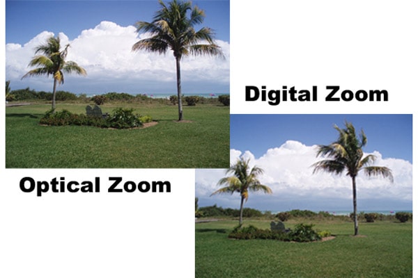 زوم دیجیتال؛ بررسی تفاوت های آن با زوم اپتیکال