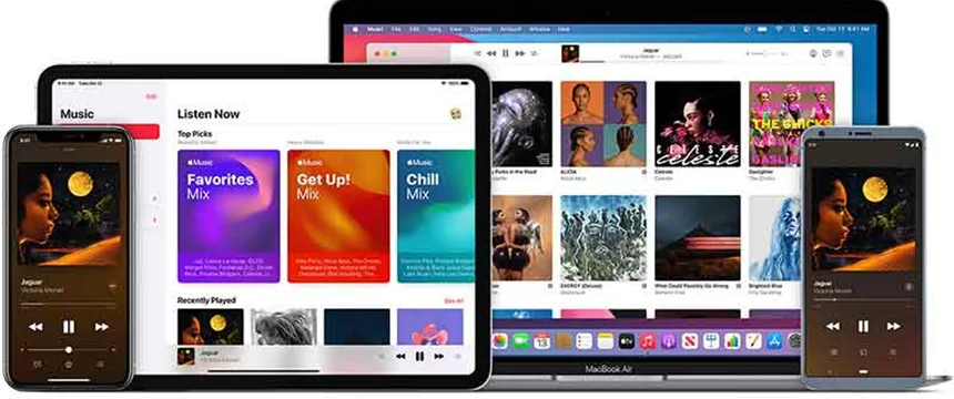 برنامه اپل موزیک؛ دانلود موزیک پلیر Apple Music