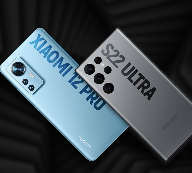 مقایسه شیائومی 12 پرو با s22 ultra؛ تقابل شیائومی و سامسونگ