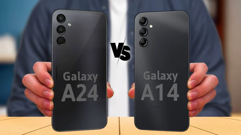 مقایسه گوشی a24 با گوشی a14 | ارزش خرید کدام بیشتر است؟
