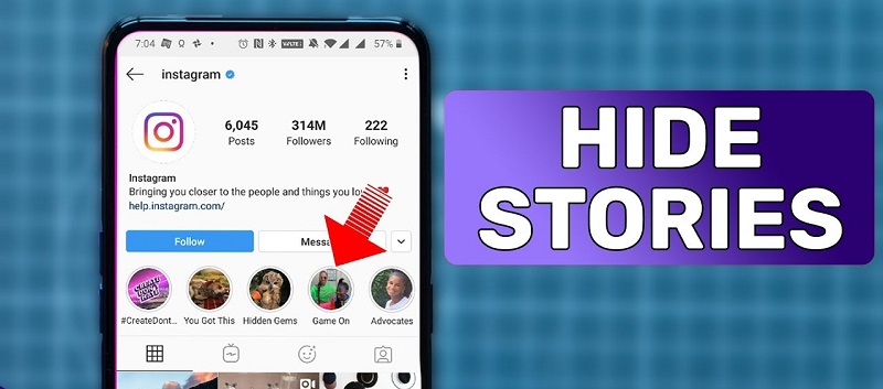 هاید استوری؛ نحوه مخفی کردن استوری اینستاگرام