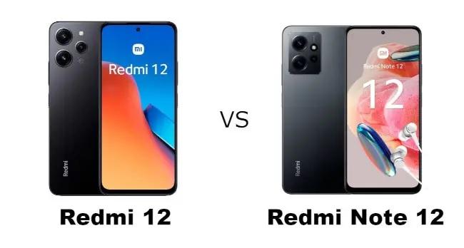 مقایسه گوشی ردمی ۱۲ با ردمی نوت ۱۲؛ هم خیلی شبیه هم خیلی متفاوت