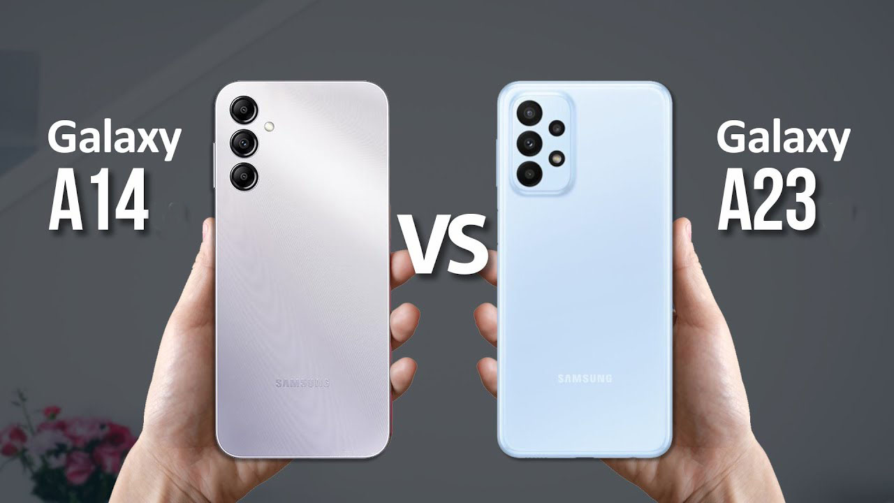 مقایسه گوشی a14 با a23 | بررسی تفاوت ها و شباهت ها