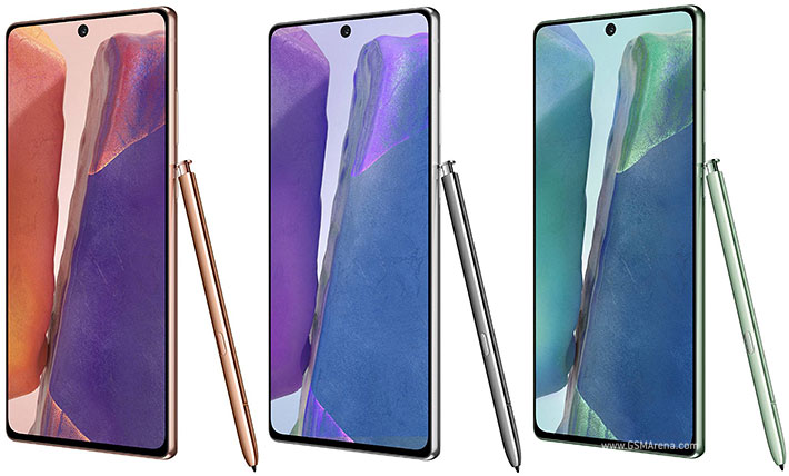 مشخصات galaxy note 20