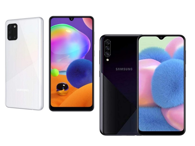 مقایسه گوشی a30s با a31