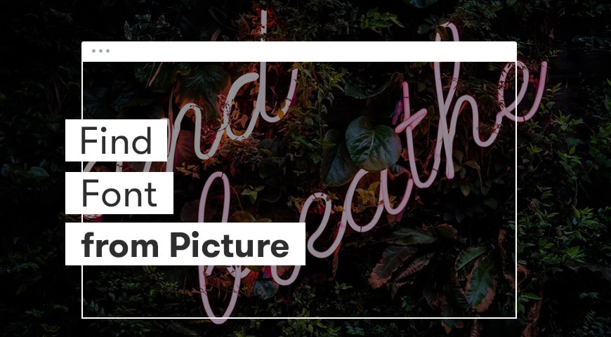 تشخیص فونت از روی عکس