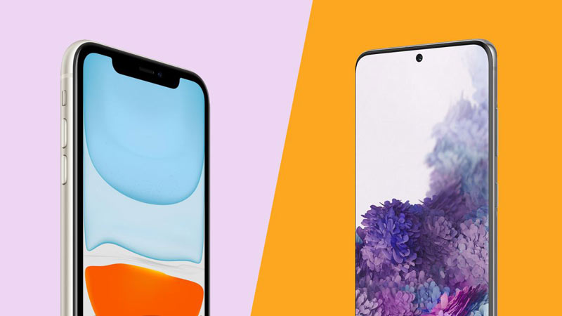 مقایسه گوشی سامسونگ با آیفون؛ بررسی تخصصی سامسونگ و اپل