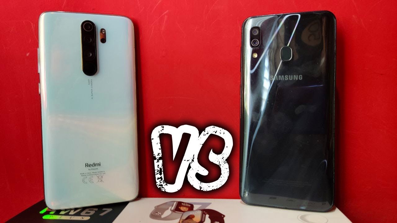 مقایسه گوشی سامسونگ a30 با شیائومی نوت 8 پرو